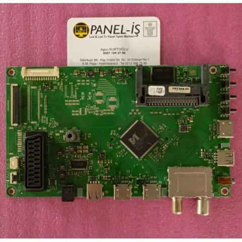 BEKO B32L 5745 4B, ARCELIK A32L 5745 4B, ZWU190R-5 RHU9ZZ ANAKART RESİMLERİ