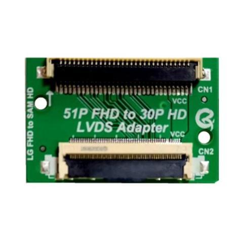 QK0806A 51 PİN FHD LG FPC GİRİŞ 30 PİN SAMSUNG HD Ready FPC ÇIKIŞ