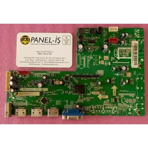 SUNNY SN42LD18VG75B-V2FM, T.MS18VG.75B 12073 ANAKART RESİMLERİ